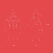Santa Inflatable