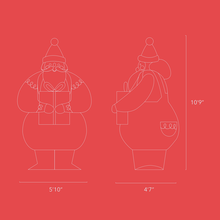 Santa Inflatable