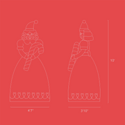 Mrs. Claus Inflatable